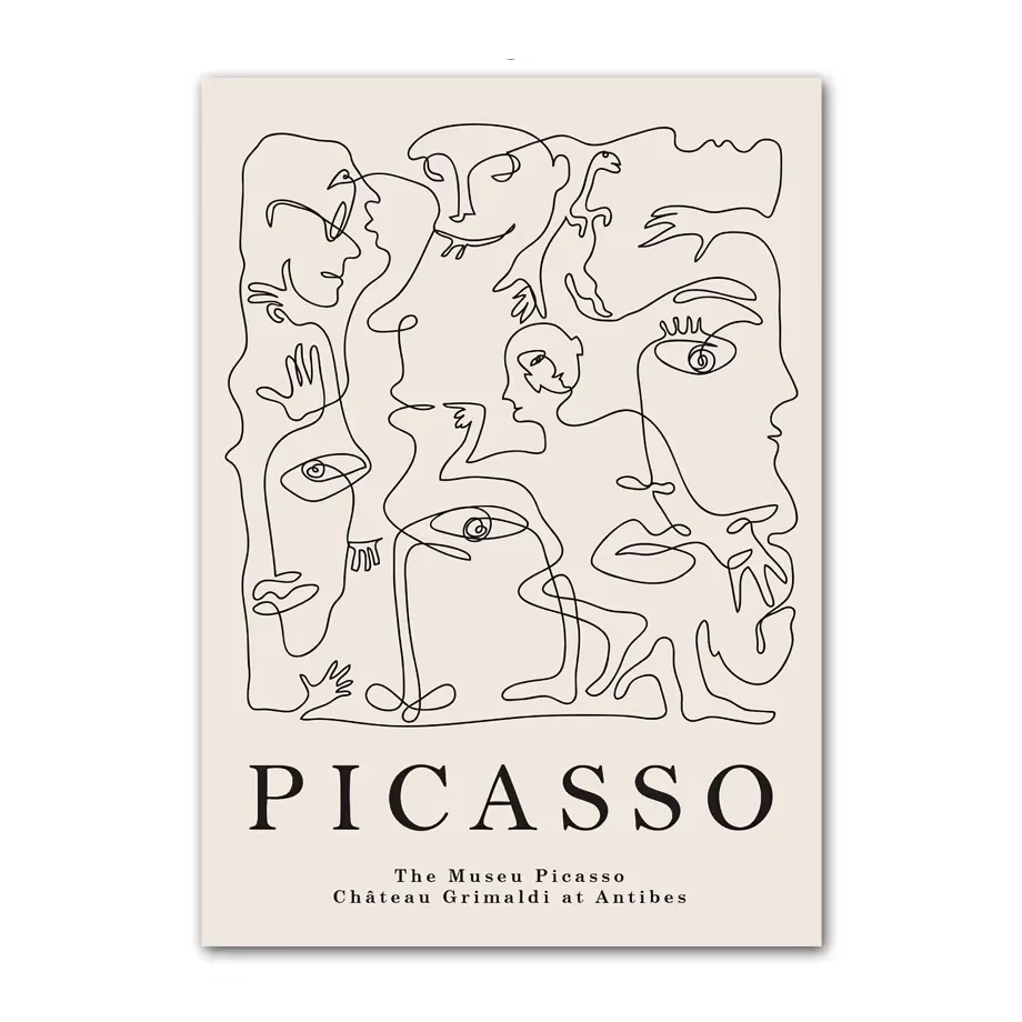 Picasso Faces Print