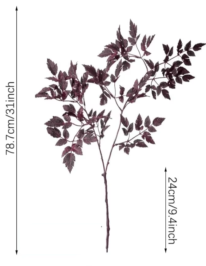 Faux Plum Cimicifuga Stems