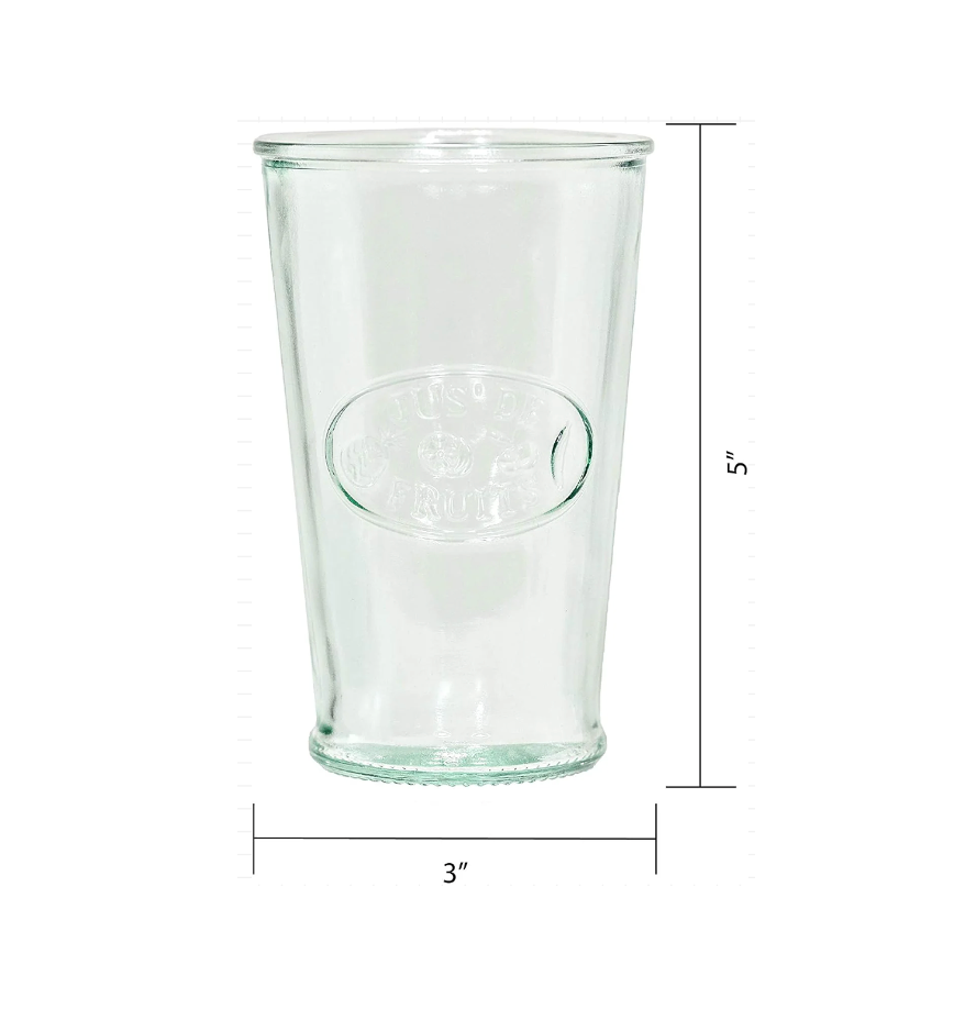 French Juice Glasses | Set of Four