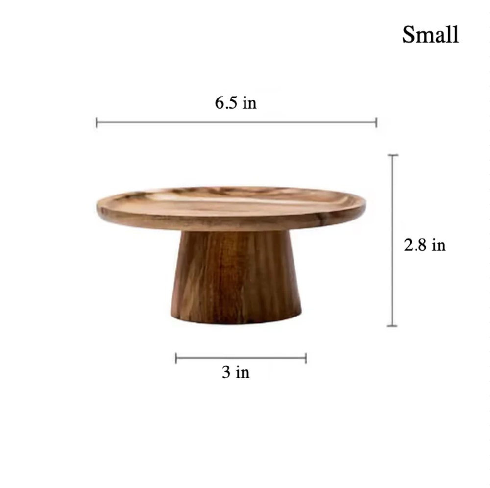 Wooden Pedestal Stand b