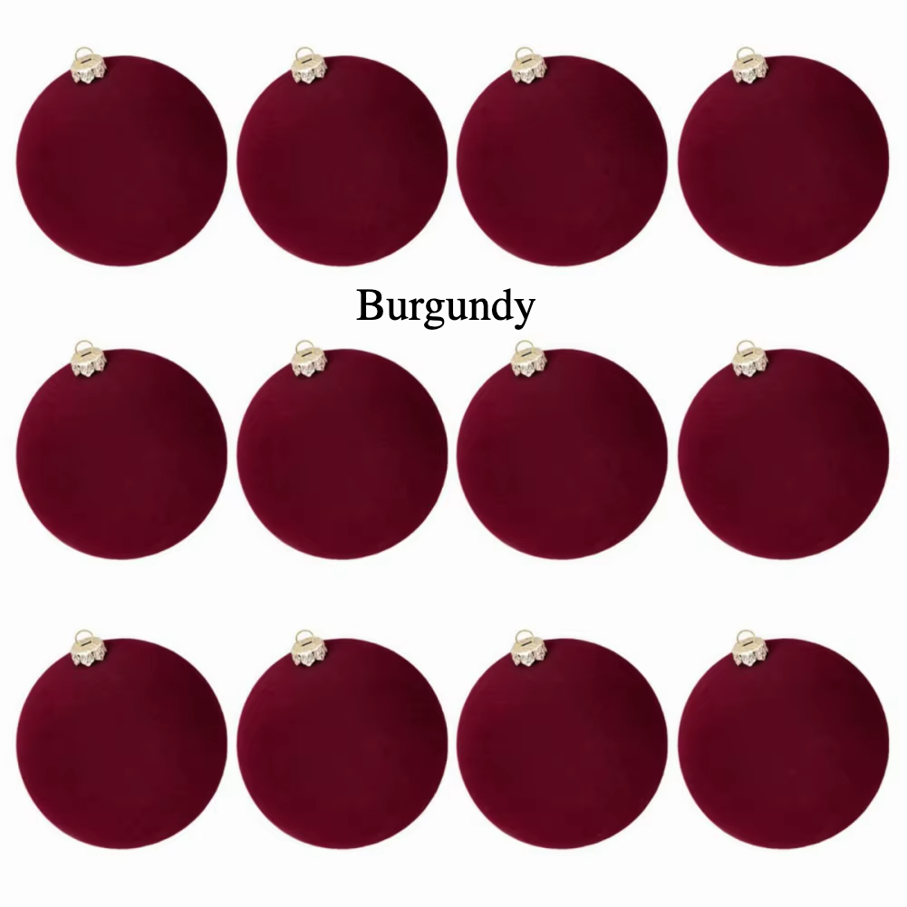 Matte Velvet Ornament Collection
