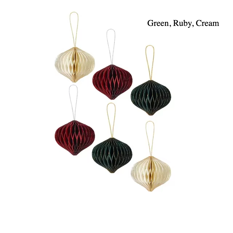 The Gilded Fold Ornament Collection