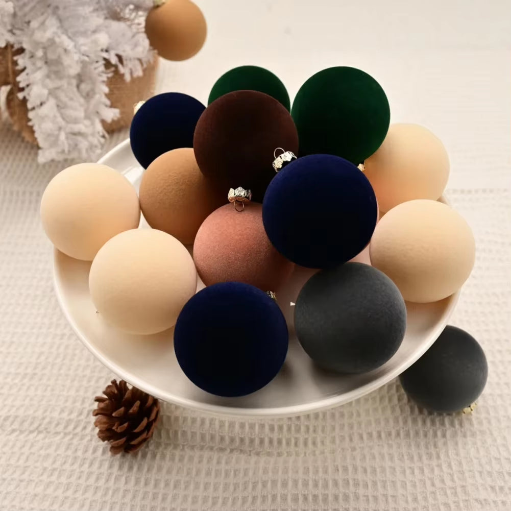 Matte Velvet Ornament Collection