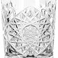 Hobstar Double Old Fashioned Glasses | Set of Four