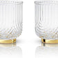 Fitzgerald Crystal Tumblers b
