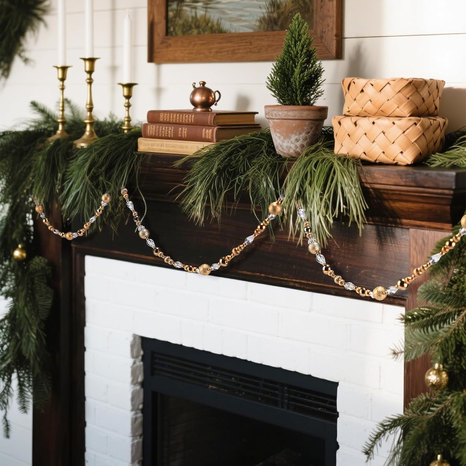 Golden Hour Beaded Garland