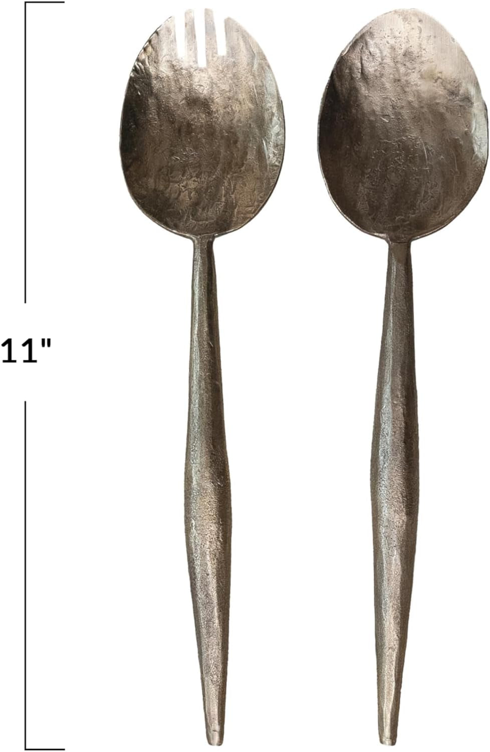 Forged Metal Salad Servers