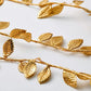 Faux Gold Leaf Garland