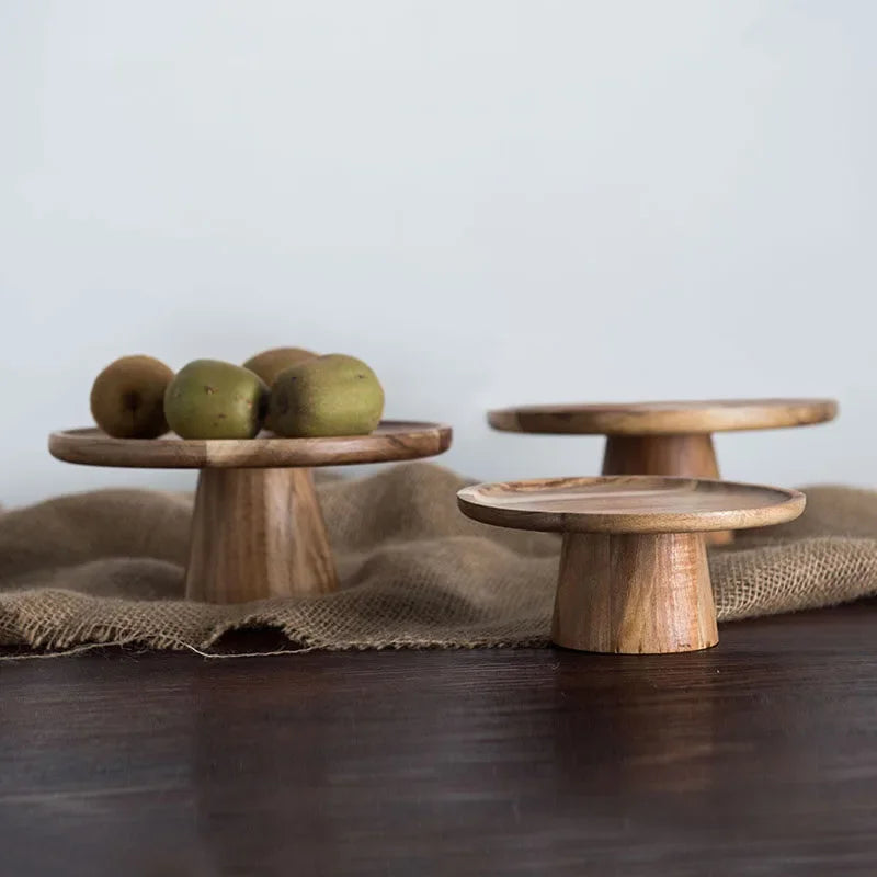 Wooden Pedestal Stand b