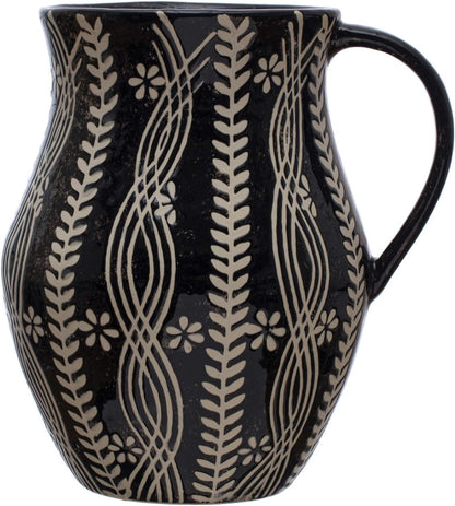 The Midnight Garden Pitcher