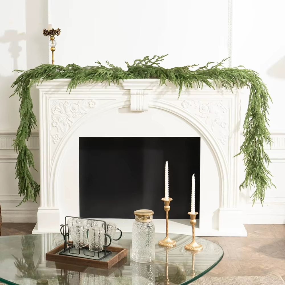 Faux Norfolk Pine Garland
